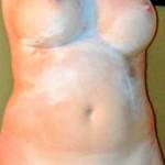 Baby powder on her body and getting ready for bed after her bath let us know if you cum to this pic