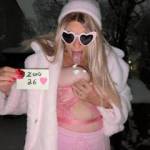 Lick the snow off my big tits?