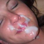 Huge facial for the wife