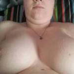 My big tit friend Lou getting her tits out wanting me to cum over her