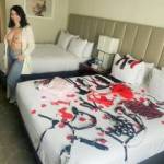 Sorry gentlemen but you need to step up your cam after a woman has been with me lol. She met me at a hotel and this was what I had on the bed when she walked in...