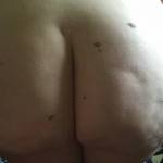 Showing off my booty.