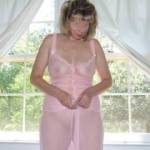 Hade some requests for my gown so here you go.  It feels so silky.  Would you like to feel?