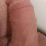 My thick semi hard cock getting ready for some action.