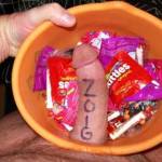Trick or Treat! Grab a handful and make sure you dont choke on the HARD CANDY when you put it in your mouth.