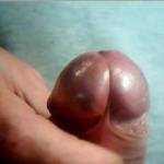 Wanted to capture a streaming cum up close, but got a bit excited and spurted instead! Camera copped an eyeful ;)