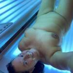 Getting my tan started for the warmer weather