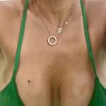 Big tits in the public jacuzzi.