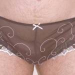 I do like wearing some of my wife's undies