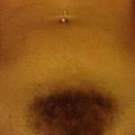 Showing off my bush.