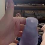 Jerking with a new toy