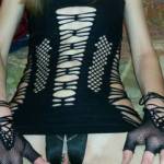 Got my slutty outfit on so I can get my hot pussy slammed