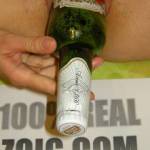 Stella Artois 0,5 litter. What would you like to start with first beer or my pussy? Maybe both at a same time?))
