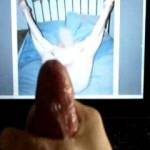 Stroking my cock and a big cumshot for adana