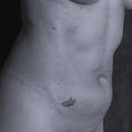 Black and white breasts