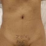 Do you like me press my tits together for you and on my pussy is written  Zoig fuck my hole ?