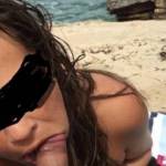 It was my birthday and the day before I met this American girl... Went together to the beach and celebrate so she blows the candle... Would you like to see the video?