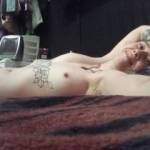 I was naked and I wanted to watch a movie and being all sexy and thrusted for someone come eat my pussy female or a male