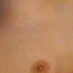 Here’s a close up photo of my bare breasts
