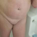 Another shower picture. I love playing with her beautiful bbw body