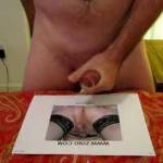 One hot tribute for cgthemilf she really made me cum hard as you can see.  I hope this makes your pussy wet cg!