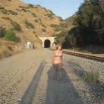 naked on the tracks