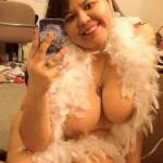 Enjoy a picture of my woman before her pierced Tits, she was 23