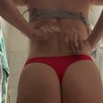 Like every evening, I strip for him (and you).