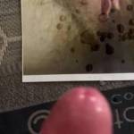 My cum for that beautyfull hairy pussy.