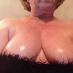 My oiled tits