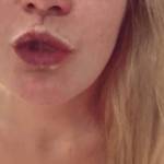 Should I swallow it or let the cum drip onto my tits?