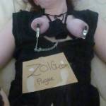 I love binding my tits and the clamps make me so wet so quick. The pain and pleasure together is amazing