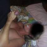 wife getting a mouthful from guy from internet