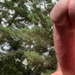 felt horny, had to get the cock out and jerk a little