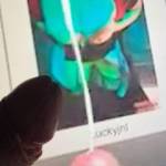 Was sent a great cumshot by a friend! Got my cock in on the action! Would love to see how many more cocks we can get on her!