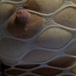 Fishnet closeup