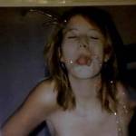 damn, she put her tongue out and there was nothing else I could do!!