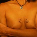 Showing my Zoig pride on my small tits! Do you like them small?