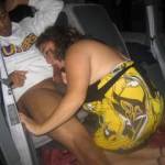 sucking a bbc inside our car in the parking lot