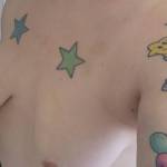 My man has me all marked up. And i love it!! ❤️