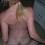 My blond gf riding my cock in my kitchen
