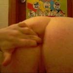 fingering my tight little hole. the browneye dirty hole.