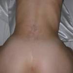 My wife doggystyle fucks my throbbing hard cock until I cum on her pretty soles.