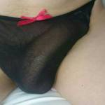 Little black panties...