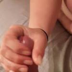 I love the way she strokes my cock