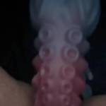 Short clip of my pussy getting fucked by a sex machine.