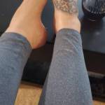 Just having some wine... so incomplete without a foot massage...