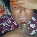 Cum on her face