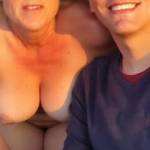 Next to my young friend who fucked me several times