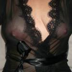 The sheer material feels so good brushing over my nipples x